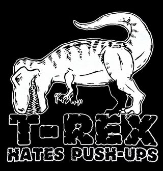 Obrázek 2 produktu Dětské tričko T-Rex nesnáší kliky (Velikost: 5-6 (106/116cm))