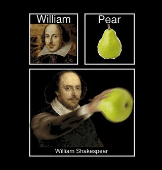 Obrázek 2 produktu Dětské tričko William Shakespear Hruška