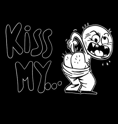 Obrázek produktu Pánské tričko Polib můj… Kiss my…