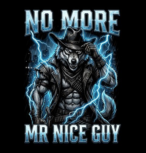 Obrázek produktu Pánské tričko Už Žádný Hodný Chlap No More Mr Nice Guy