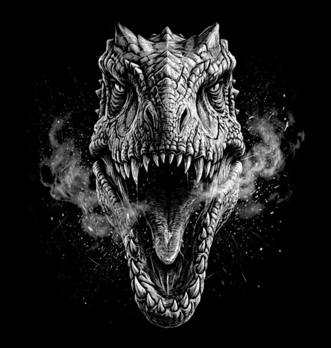 Obrázek produktu Dětské tričko Řev Tyranosaura Rexe