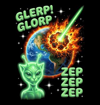 Obrázek 2 produktu Pánské tričko Mimozemšťan Glepr Glorp