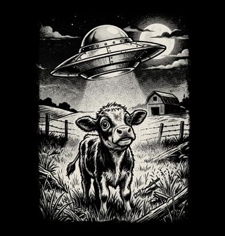 Obrázek 2 produktu Pánské tričko Tele a UFO