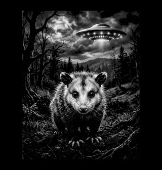 Obrázek 2 produktu Pánské tričko Vačice a UFO