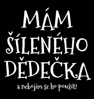 Obrázek 2 produktu Dětské tričko Mám Šíleného Dědečka a Nebojím se Ho Použít