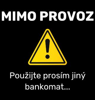 Obrázek 2 produktu Dětské tričko Mimo Provoz Použijte Prosím Jiný Bankomat