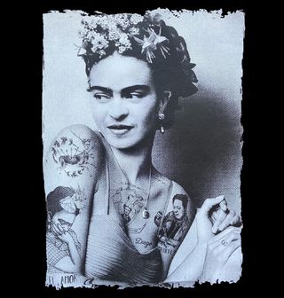 Obrázek 2 produktu Pánské tričko Potetovaná Frida Kahlo