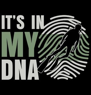 Obrázek 1 produktu Dámské tričko Potápění v mém DNA It's in My DNA