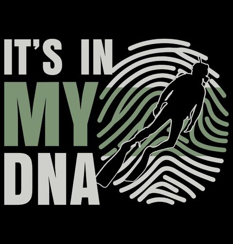 Obrázek produktu Pánské tričko Potápění v mém DNA It's in My DNA