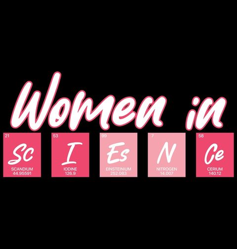 Obrázek produktu Dámské tričko Věda Ženy Potřebuje Women in Science