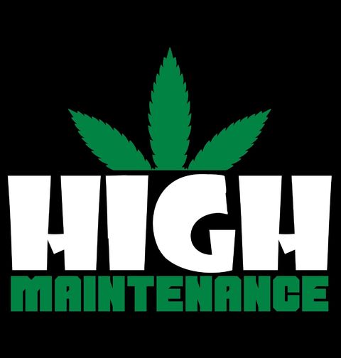 Obrázek produktu Pánské tričko Zhulený a Náročný High Maintenance