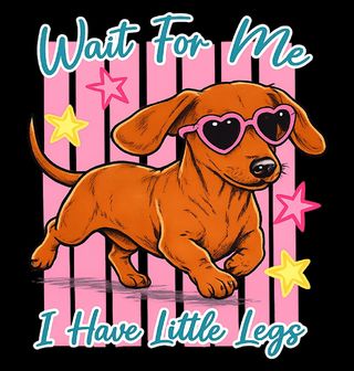 Obrázek 2 produktu Pánské tričko Jezevčík Nestíhá Wait For Me