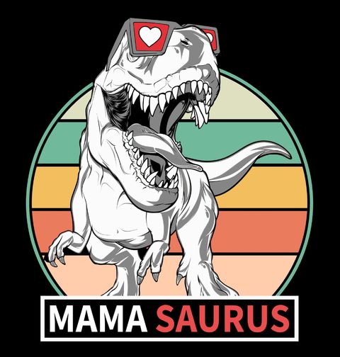 Obrázek produktu Dámské tričko Máma Saurus Mama Saurus
