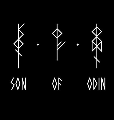 Obrázek produktu Pánské tričko Son of Odin Syn Ódinův