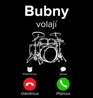Obrázek 1 produktu Pánské tričko Bicí volají Phone Call