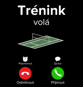 Obrázek 1 produktu Dětské tričko Tenisový Trénink volá Phone Call