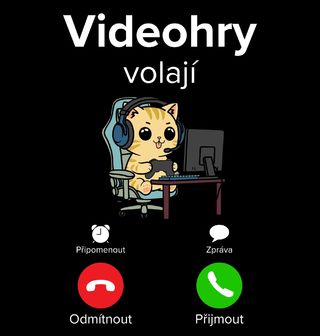 Obrázek 2 produktu Pánská mikina Videohry volají Phone Call