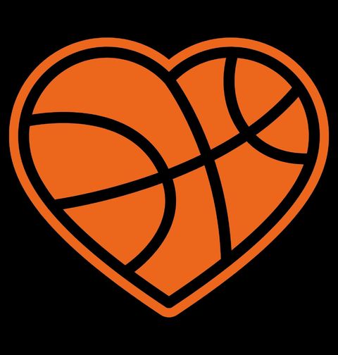 Obrázek produktu Dětské tričko Mé Srdce Bije pro Basketbal