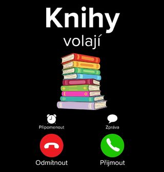 Obrázek 1 produktu Dámské tričko Knihy volají Phone Call