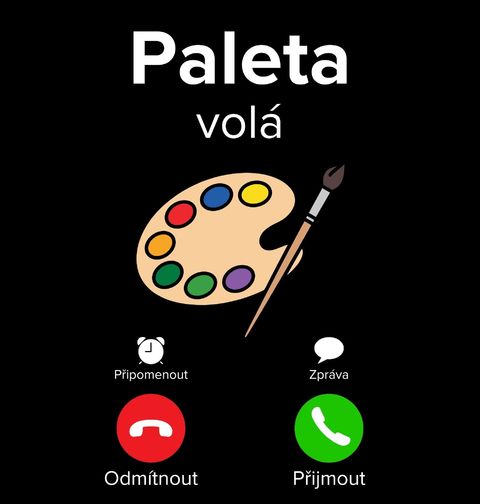 Obrázek produktu Pánská mikina Paleta volá Phone Call