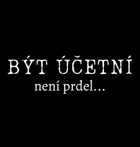 Obrázek produktu Pánská mikina Být účetní není prdel