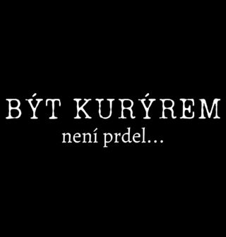 Obrázek 2 produktu Dámské tričko Být kurýrem není prdel