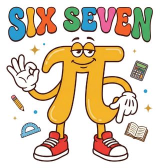 Obrázek 2 produktu Pánské tričko Žluté Číslo Pí π Six Seven 67