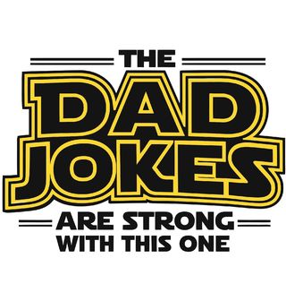 Obrázek 2 produktu Pánské tričko Síla Tátových Vtipů Star Wars