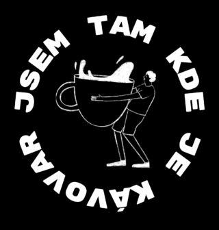 Obrázek 2 produktu Dámské tričko Jsem Tam kde je Kávovar