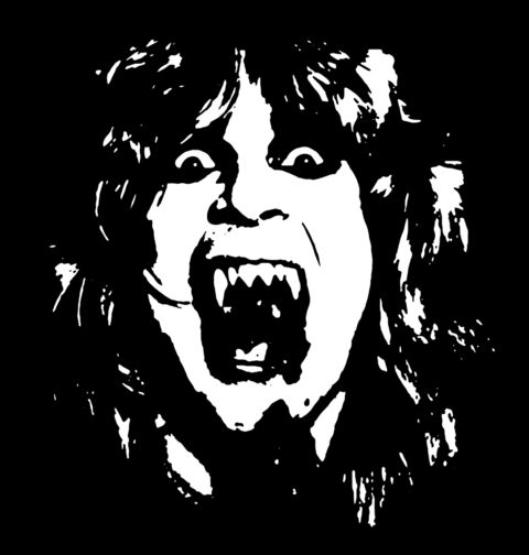 Obrázek produktu Dámské tričko Upír Ozzy Osbourne