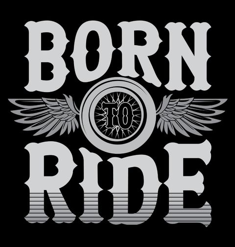 Obrázek produktu Dětské tričko Born to Ride Motorkářská Legenda