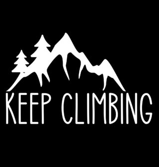 Obrázek 2 produktu Dětské tričko Nepřestávej Lézt Keep Climbing
