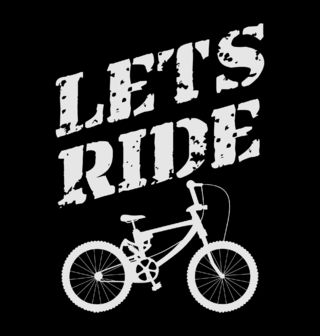 Obrázek 2 produktu Dámské tričko Let's Ride BMX Kolo