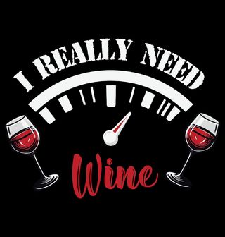 Obrázek 2 produktu Pánská mikina Potřebuji Víno I really Need Wine