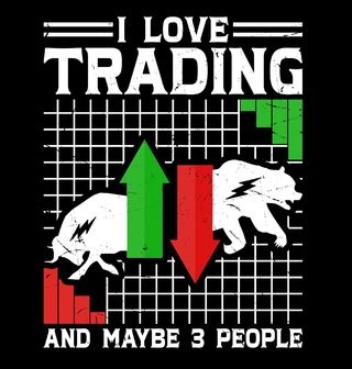 Obrázek 2 produktu Pánská mikina Miluji Trading a Možná Tři Lidi