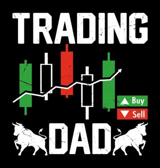 Obrázek 2 produktu Pánské tričko Trading Táta Trading Dad