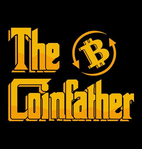 Obrázek produktu Pánská mikina Bitcoinový Kmotr The Coinfather
