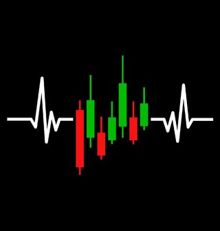 Obrázek 2 produktu Dětské tričko Kardiogram a Burzovní Svíčky