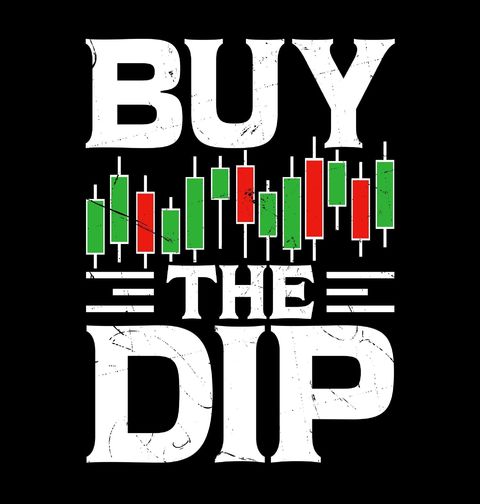 Obrázek produktu Pánská mikina Nakup Pokles Buy The Dip Investor