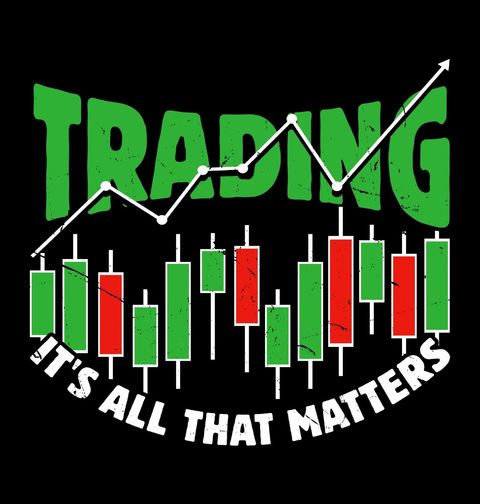 Obrázek produktu Dámské tričko Trading je Všechno