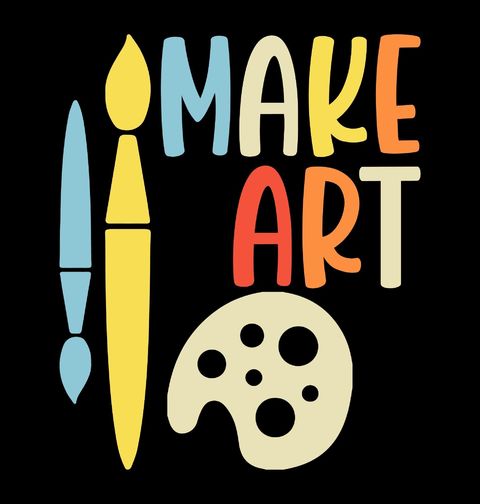Obrázek produktu Dětské tričko Make Art Tvoř Umění