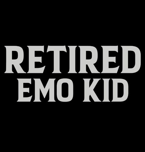 Obrázek produktu Pánská mikina Bývalé Emo Dítě Retired Emo Kid