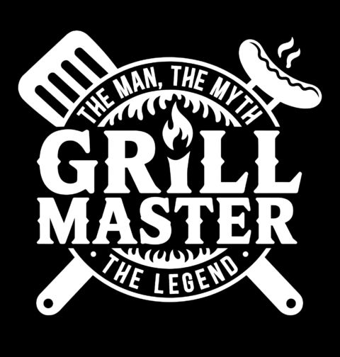 Obrázek produktu Dětské tričko Legenda u Grilu The Man The Myth Grill Master