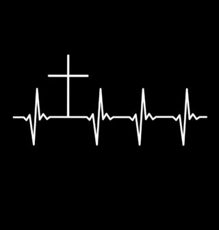 Obrázek 2 produktu Dětské tričko Kardiogram a Křesťanství