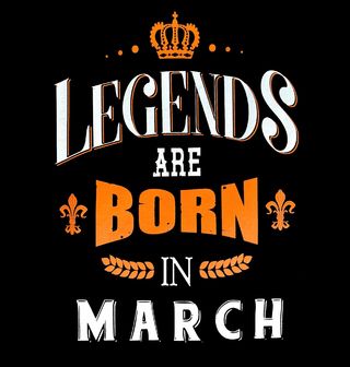 Obrázek 2 produktu Dámské tričko Legendy se rodí v Březnu! Legends are born in March