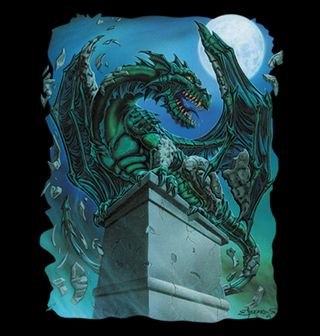 Obrázek 2 produktu Dětské tričko Zelený Drak Green Dragon (Velikost: 3-4)