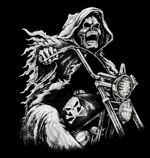 Obrázek produktu Pánské tričko Apokalyptický jezdec smrti Kostlivec