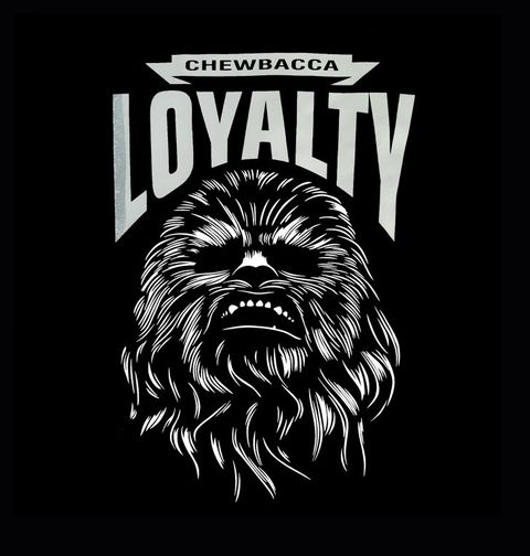 Obrázek produktu Pánské tričko Star Wars Chewbacca "Loyalty"