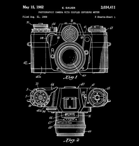 Obrázek produktu Dětské tričko Fotografická kamera E. Sauera