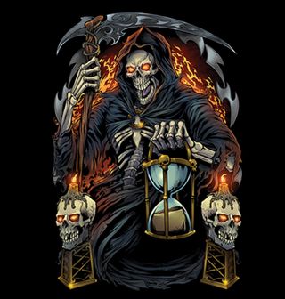 Obrázek 2 produktu Dámské tričko Smrtka Pán Času